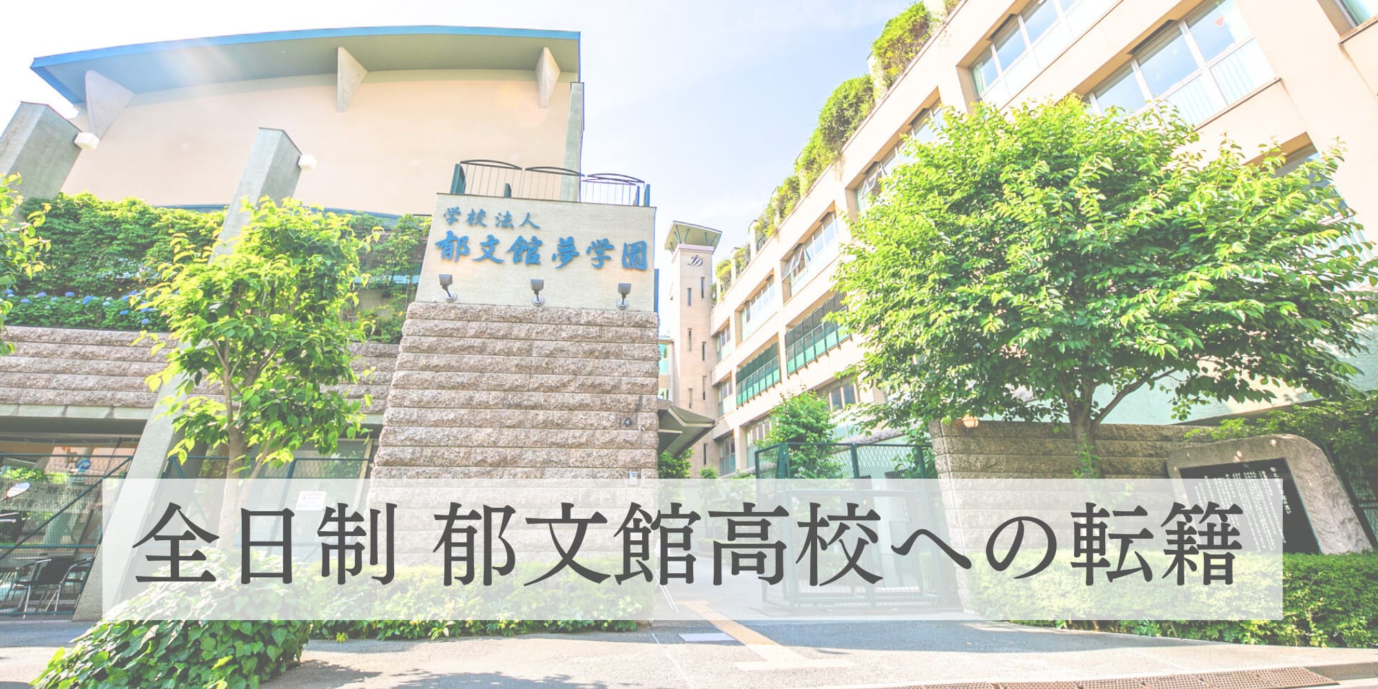 全日制郁文館高校への転籍