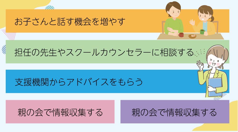 不登校の子どもと進路を考えるときに親ができること
